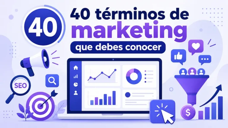 40 términos de marketing que debes conocer