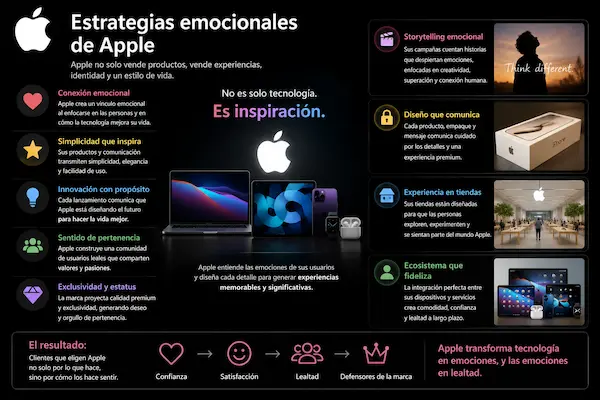Estrategias emocionales de Apple