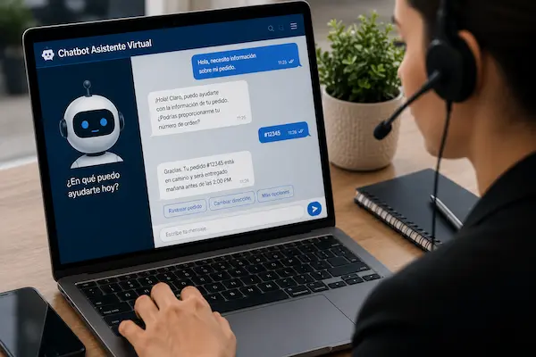 Chatbots y asistentes virtuales avanzados