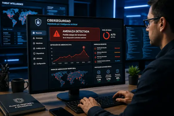Ciberseguridad impulsada por inteligencia artificial