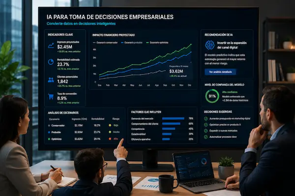 IA para toma de decisiones empresariales