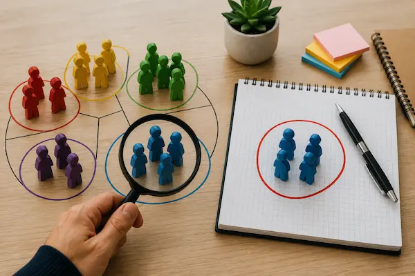 Diferencia entre segmentación de mercado y público objetivo