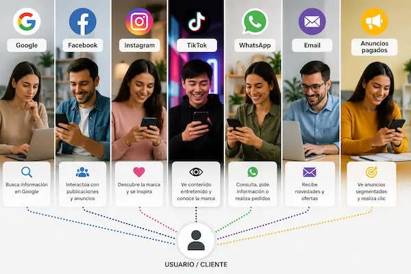 Segmentación por canal digital