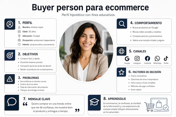 Buyer person para un ecommerce