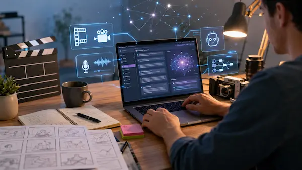 Genera un guión con inteligencia artificial